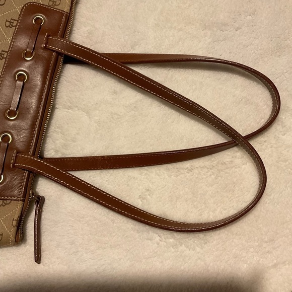 Dooney & Bourke Monogram Satchel Bag - Picture 4 of 12